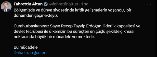 Fahrettin Altun: "Türkiye, sokağa teslim olmayacak" - Resim : 1
