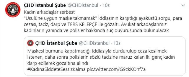 Maske gözaltısı sosyal medyayı sallamıştı! Polisler hakkında flaş karar! - Resim : 1