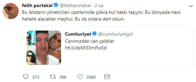 Fatih Portakal'dan zehir zemberek sözler! - Resim : 1
