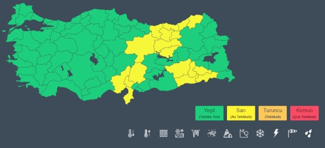 Meteoroloji uyardı, yarın başlıyor! Adana, Osmaniye, Hatay, Kahramanmaraş, Siirt... - Resim : 5