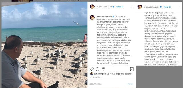 Merve Terim Çetin isyan etti! "Teker teker hesap sormak istiyorum" - Resim : 1