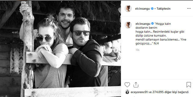 Ünlü oyunculardan Çarpışma paylaşımları! Böyle veda ettiler! - Resim : 1