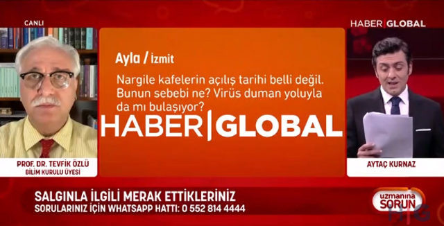 Bilim Kurulu Üyesine şaşırtan soru: Virüs duman yoluyla da mı bulaşıyor? - Resim : 1