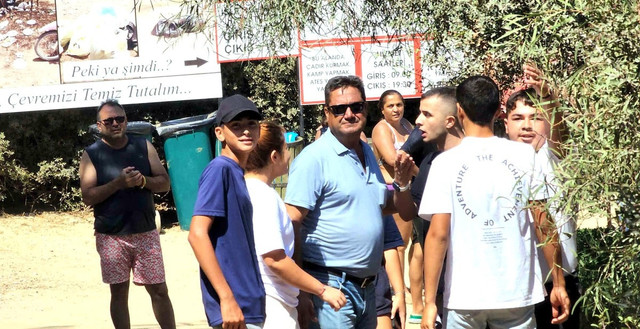 Cennet Koy'daki ka&ccedil;ak tesis &ouml;n&uuml;nde gerginlik: 'B&ouml;yle bir işgalin T&uuml;rkiye&rsquo;de &ouml;rneği yok' - Resim : 1