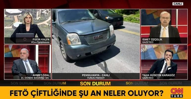 Pensilvanyada FETÖ karargahını görüntülüyordu Canlı yayında CNN TÜRK'e saldırı - Resim : 2