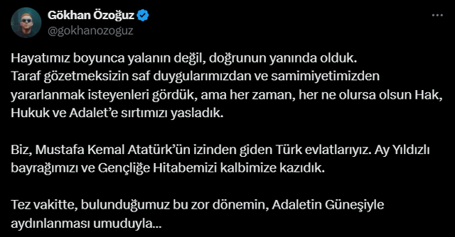 Athena Gökhan'dan 'İmamoğlu' tepkisi! "hukuk ve adalete sırtımızı yasladık" - Resim : 1