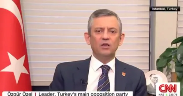 Özgür Özel, CNN International'a röportaj verdi! "Erdoğan'ın eski gücü kalmadı..." - Resim : 1
