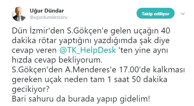 Saba Tümer'in THY paylaşımı çok konuşuldu! - Resim : 2
