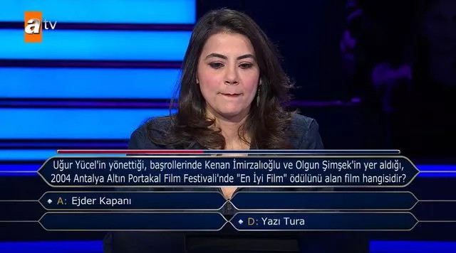 'Kim Milyoner Olmak İster'de Kenan İmirzalıoğlu’nu şaşırtan soru! Soruyu bilemeyince... - Resim : 4