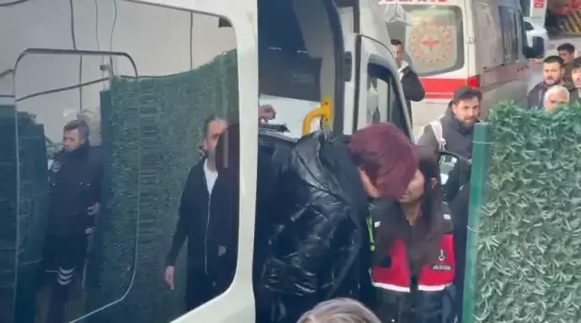 Gözaltındaki Oktay Kaynarca ve Emel Müftüoğlu'ndan ilk görüntü - Resim : 4