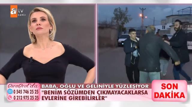 Esra Erol'un canlı yayınında ortalık karıştı! "Bu kaçıncı eşin?" diyen kayınpederine saldırdı - Resim : 3