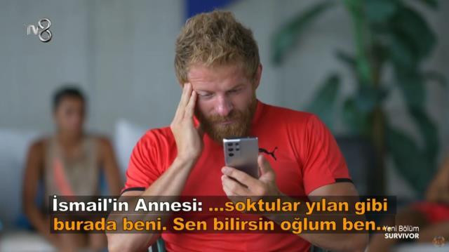 Annesi 'yılan' demişti! Survivor İsmail'den nişanlısına olay gönderme! - Resim : 1