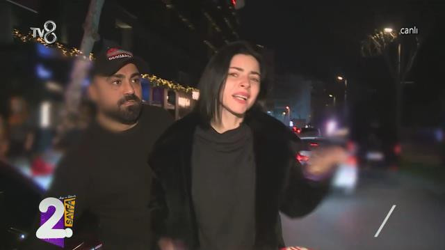 Eski eşiyle görüntülenen Merve Boluğur çılgına döndü! Muhabire demediğini bırakmadı - Resim : 1