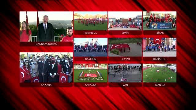 19 Mayıs coşkusu! Türkiye, saat 19.19'da tek yürek oldu - Resim : 1