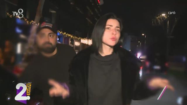 Eski eşiyle görüntülenen Merve Boluğur çılgına döndü! Muhabire demediğini bırakmadı - Resim : 2