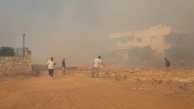 Aydın'daki orman yangını şehir merkezine sıçradı! 'Evlerinizi boşaltın' çağrısı - Resim : 3