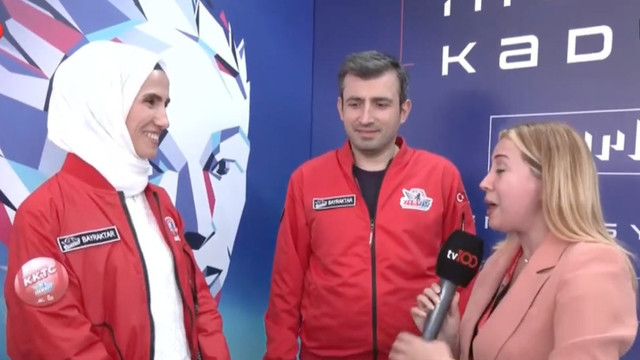 Bayraktar çiftti TEKNOFEST'te!  "Bu sene kızımız ve oğlumuz da yarışıyor" - Resim : 1