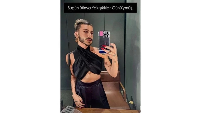 İrem Derici erkek halini paylaştı! Görenler şaştı kaldı - Resim : 1