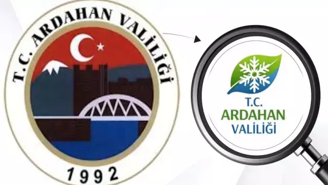 Ardahan'da yeni valinin ilk icraatı tartışma yarattı! Logodaki T&uuml;rk Bayrağı'nı kaldırdı! - Resim : 1