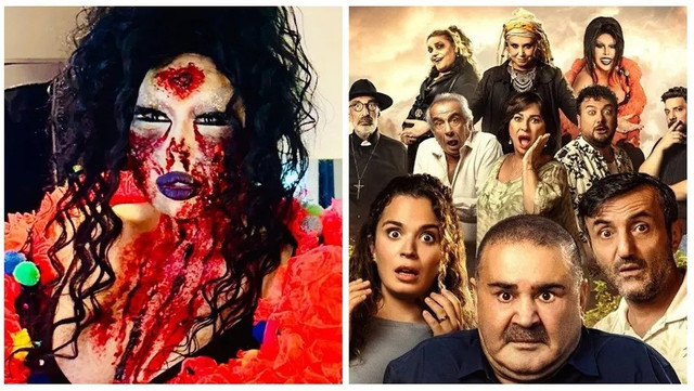 Bülent Ersoy, 'Kutsal Damacana 5' galasına zombi kılığında geldi - Resim : 1