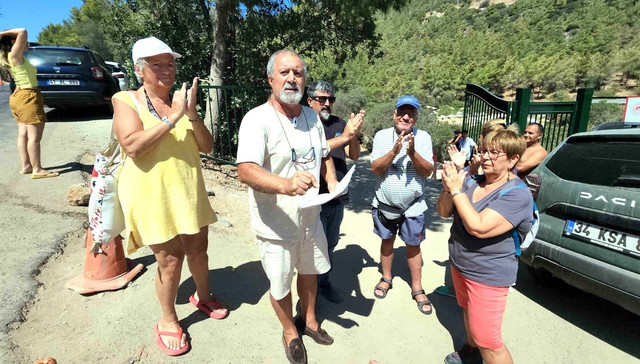 Cennet Koy'daki ka&ccedil;ak tesis &ouml;n&uuml;nde gerginlik: 'B&ouml;yle bir işgalin T&uuml;rkiye&rsquo;de &ouml;rneği yok' - Resim : 5