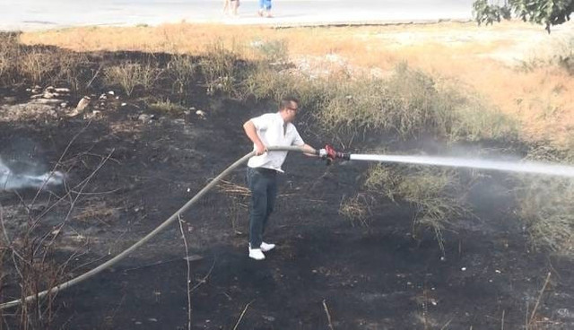 Silivri TEM Otoyolu'nda korkutan yangın - Resim : 3