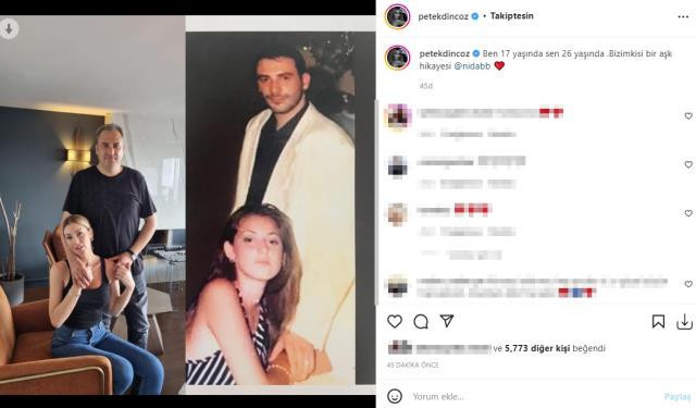 Boşandıktan 4 ay sonra nişanlanan Petek Dinçöz'ün sevgilisi, çocukluk aşkı çıktı - Resim : 2