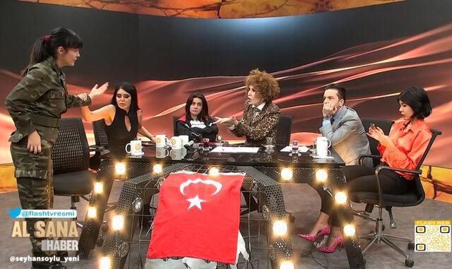 Flash TV’de canlı yayında kavga çıktı! Tuğba Ekinci ‘Ben yokum’ diyerek stüdyoyu terk etti - Resim : 3