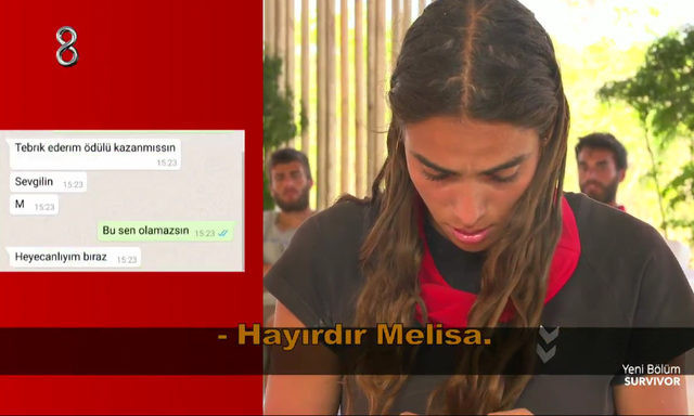 Survivor 2019'da iletişim ödülünde Melisa'ya sevgili şoku! Gözyaşlarına boğuldu! - Resim : 4