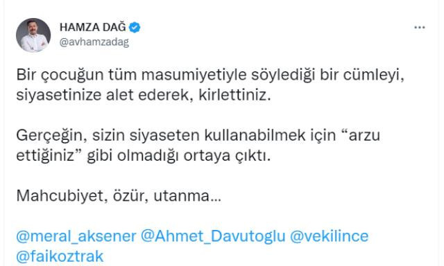 Siyasette "Karne hediyesi" polemiği! Hamza Dağ, muhalefete sert sözlerle yüklendi - Resim : 1