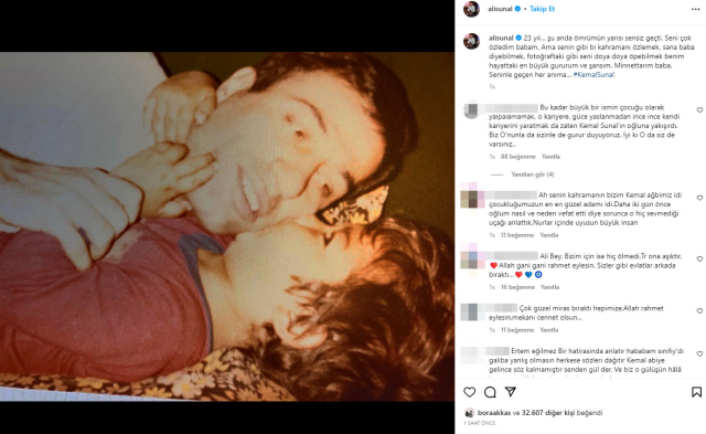 Ali Sunal'dan duygulandıran Kemal Sunal paylaşımı: Ömrümün yarısı sensiz geçti - Resim : 1