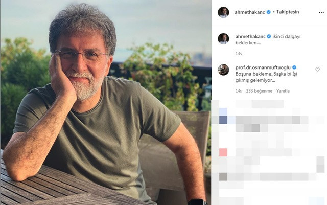 İkinci dalgayı bekleyen Ahmet Hakan'a olay cevap: 'Boşuna bekleme' - Resim : 1