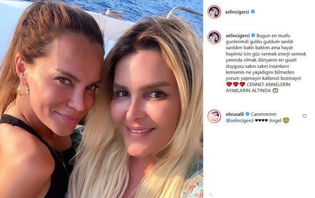 Selin Ciğerci'den Ebru Şallı paylaşımı: Kimsenin ne yaşadığını bilmeden yorum yapmayın - Resim : 1