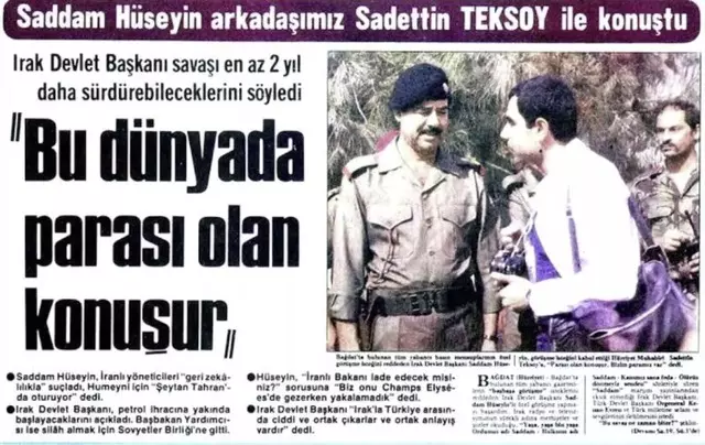 Saddam Hüseyin bir tek ona konuşmuştu! Etkisinden kurtulamadığı olayı yıllar sonra açıkladı - Resim : 2