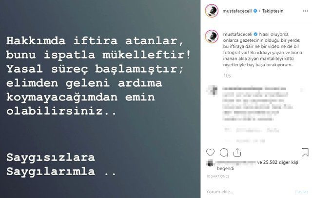 Cumhurbaşkanı Erdoğan'ın davetine alınmadı mı? Ceceli'den açıklama! - Resim : 1