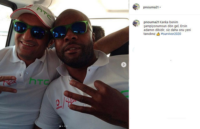 Pascal Nouma'dan Ersin Korkut paylaşımı! "Kanka benim şampiyonum sensin" - Resim : 1