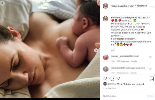 Sır gibi saklıyordu! Meryem Uzerli'nin bebeğinin babası ortaya çıktı - Resim : 3