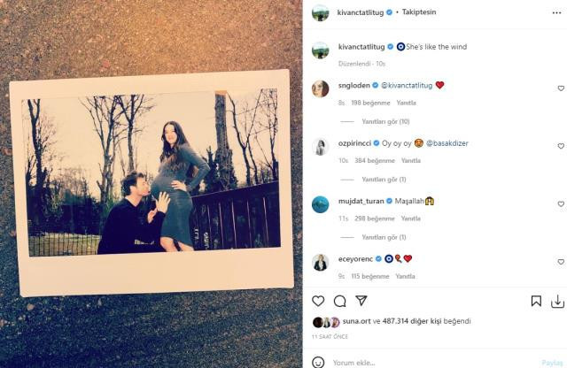 Baba olmak için gün sayan Kıvanç Tatlıtuğ'dan ilk paylaşım! Beğeni yağdı! - Resim : 1