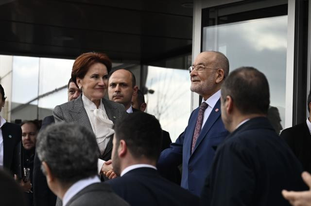 Akşener yeniden Millet İttifakı toplantısında! - Resim : 1