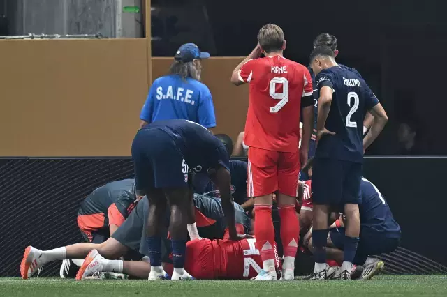 Bayern Münih-PSG maçında şok eden olay! Musiala'nın ayağı kırıldı - Resim : 3