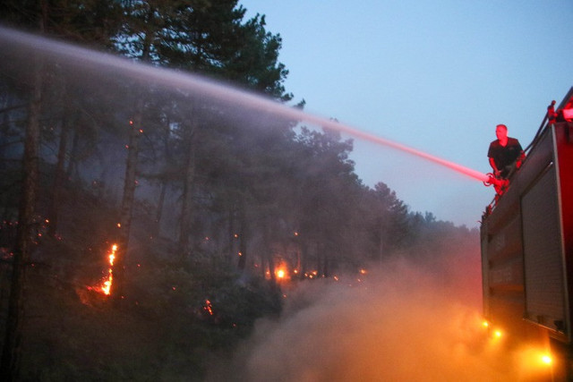 5 ilde orman yangınlarıyla mücadele sürüyor! Ciğerlerimiz yanıyor... - Resim : 2