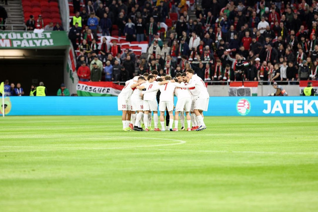 A Milli Takımımız tarihte bir ilki başardı! Macaristan'ın fişini ilk yarıda &ccedil;ektik - Resim : 4