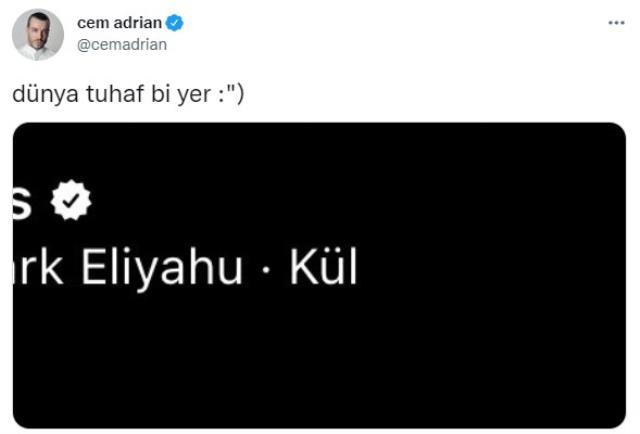 Cem Adrian'dan Britney Spears'ın Kül şarkısını paylaşmasına yorum: Dünya tuhaf bir yer - Resim : 2