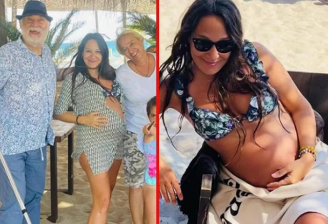 Gupse Özay'dan yeni hamilelik pozları - Resim : 3