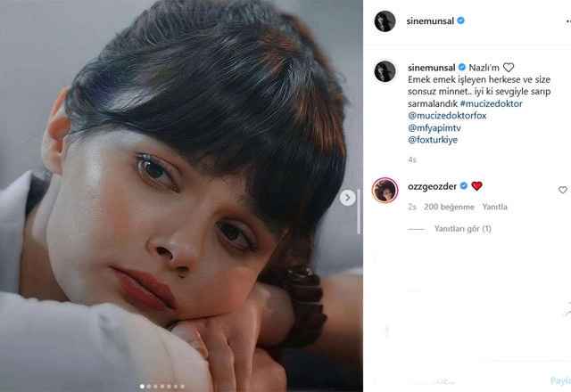 Sinem Ünsal'dan diziye veda mesajı! - Resim : 2