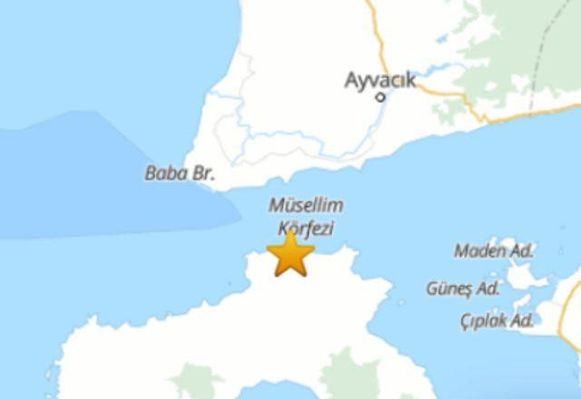 Ege Denizi’nde peş peşe korkutan depremler! Birçok ilde hissedildi… - Resim : 1