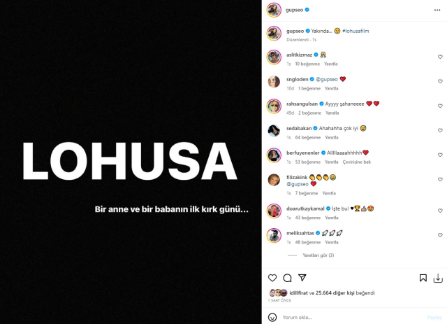 Gupse Özay, "Lohusa" adını verdiği yeni filmiyle setlere dönüyor - Resim : 2