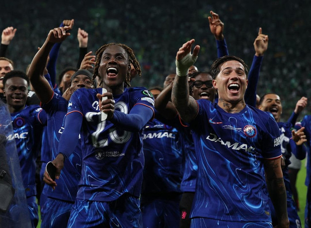 Chelsea, Konferans Ligi'nde şampiyon oldu! 5 kupanın tamamını alarak tarihe geçti - Resim : 1