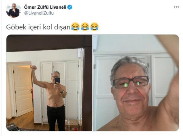 Zülfü Livaneli’nin yarı çıplak fotoğrafı şaşırttı! - Resim : 1