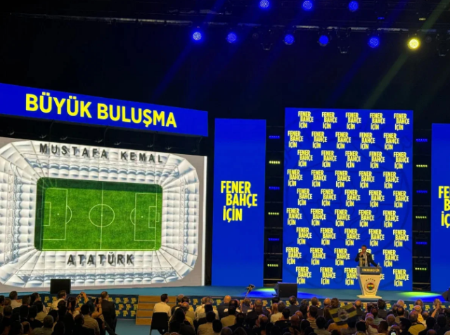 Ali Koç vaadini gerçekleştiriyor: Stadın üstüne Atatürk yazılacak - Resim : 1